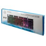 کیبورد RGB دار F17