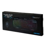 کیبورد و ماوس گیمینگ وریتی VERITY مدل V-KB6126GCW