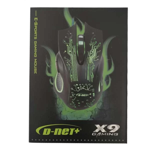 ماوس گیمینگ D-Net مدل X9 PLUS