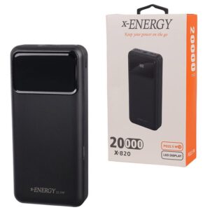 پاور بانک فست شارژ ایکس انرژی X-820 PD 22.5W ظرفیت 20000 میلی آمپر ساعت