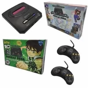 کنسول بازی سگا SEGA دو دسته حافظه دار (پلمپ) اورجینال
