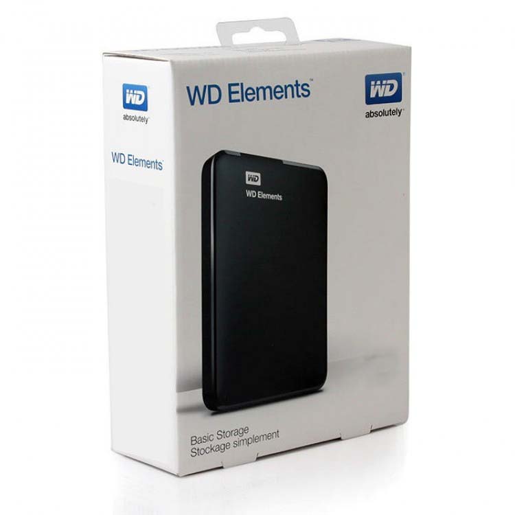 قیمت و خرید باکس هارد 2.5 اینچی HDD/SSD وسترن دیجیتال Elements