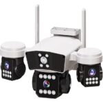 دوربین سیمکارتی 3 لنز چرخشی اوکم پرو o-kam pro با سه زاویه متفاوت