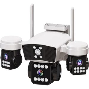 دوربین سیمکارتی 3 لنز چرخشی اوکم پرو o-kam pro با سه زاویه متفاوت