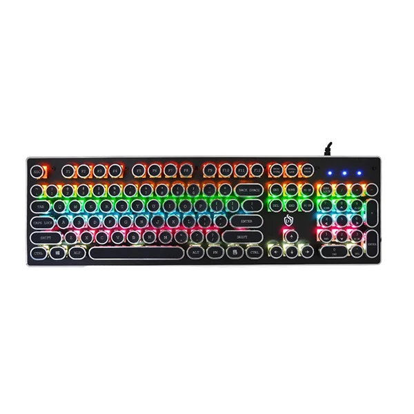 کيبورد مکانيکال گيمينگ دکمه گرد مدل HJK920