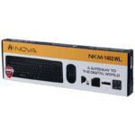 کیبورد و موس بی سیم نوا NKM-1402WL